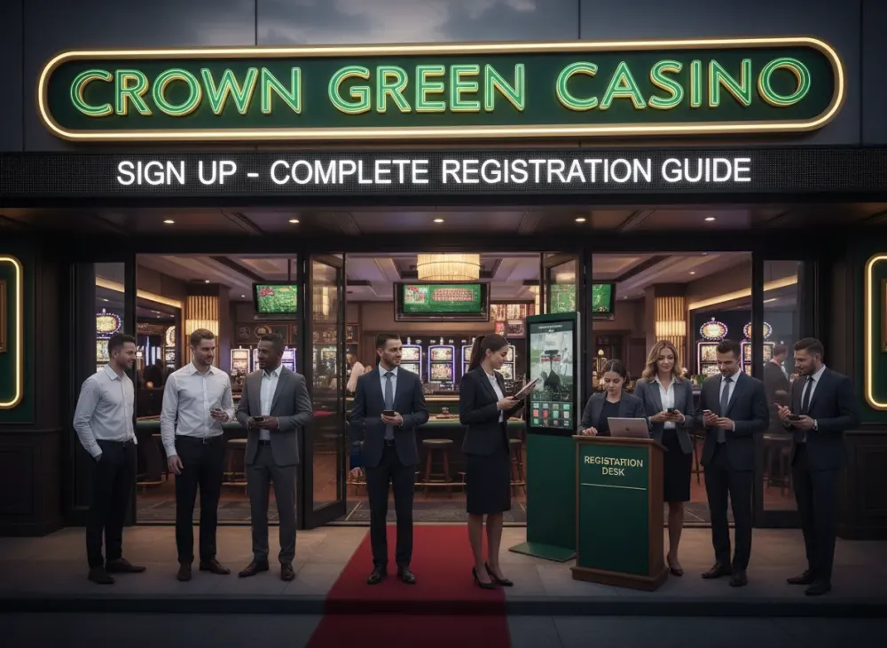 Crown green casino sign up - Complete Registration Guide