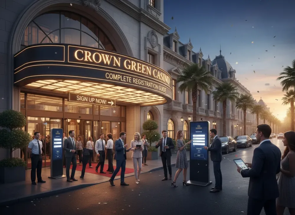 Crown green casino sign up - Complete Registration Guide